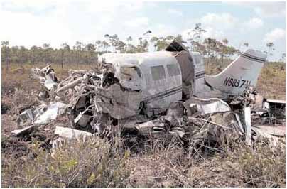 Aaliyah Haughton plane crash site