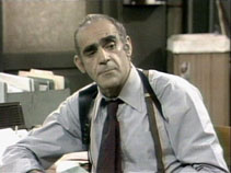 Abe Vigoda playing Fish on Barney Miller