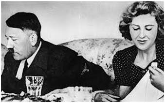 Hitler and Eva Braun