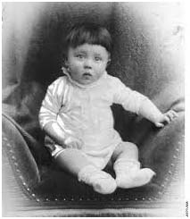 Adolph Hitler baby picture