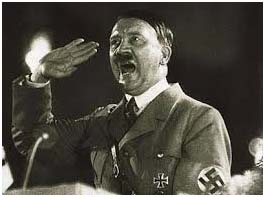 Adolph Hitler as he gained power