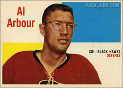 Al Arbour on the Chicago Black Hawks