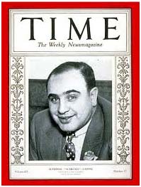 Al Capone on cover of Time Magazine