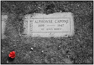 Al Capone's grave site