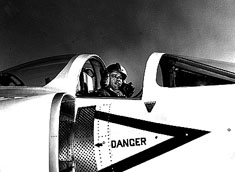 Alan Shepard in naval aircraft