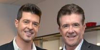 Alan Thicke and Robin Thicke