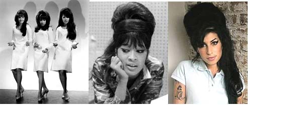 Amy Winehouse has the 60's girl groups looks
