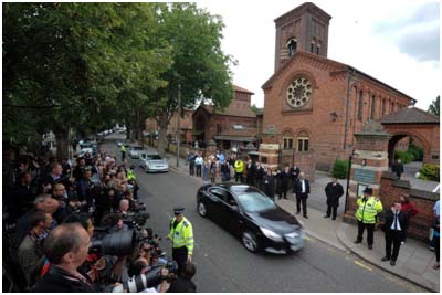 Amy Winehouse's funeral