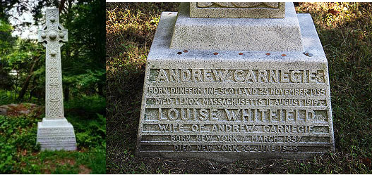 Andrew Carnegie grave