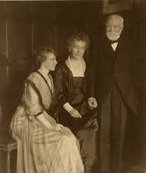 Andrew Carnegie with his family