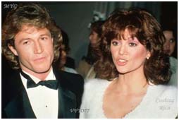 Andy Gibb with Victoria Principal