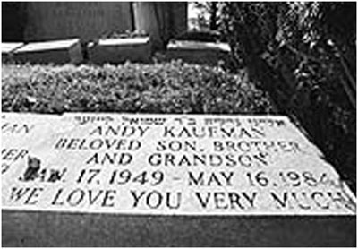 Andy Kaufman grave