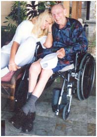 J. Howard Marshall with Anna Nicole Smith