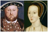 Henry VIII and Anne Boleyn