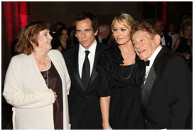 Anne Meara with her son, Ben Stiller