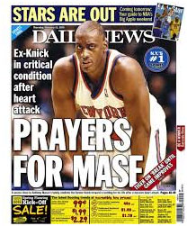 Anthony Mason death reported by the ny daily news