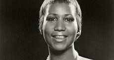 Aretha Franklin early in her career