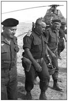 Ariel Sharon during the 1982 invasion of Lebanon