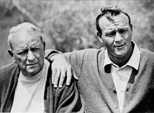 Arnold Palmer and his father