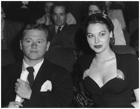 Ava Gardner and Mickey Rooney