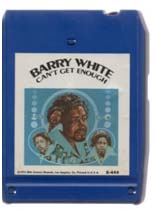 Barry White eight track tape