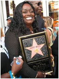 Barry White star on Hollywood's Walk of Fame awarded to his widow