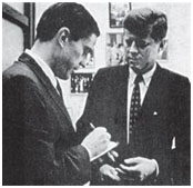 Ben Bradlee with JFK