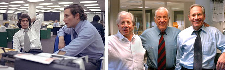 Carl Bernstein and Bob Woodward