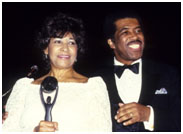 Ben E King with his wife