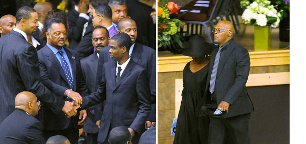 Bernie Mac's funeral attended by man celebrities