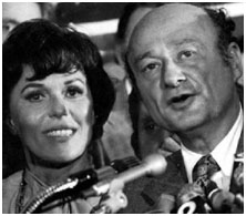 Bess Myerson with Ed Koch