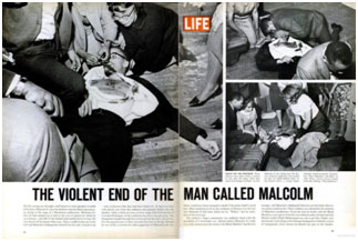 Malcolm X shot