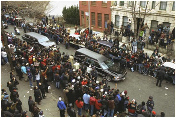 Biggie Smalls funeral