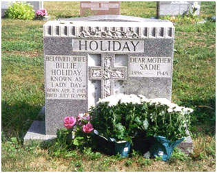 Billie Holiday grave