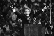 Billy Graham speaking