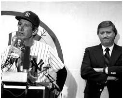 Billy Martin with George Steinbrenner