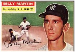 Billy Martin 1949 baseball card