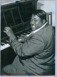 Billy Stewart playing the piano
