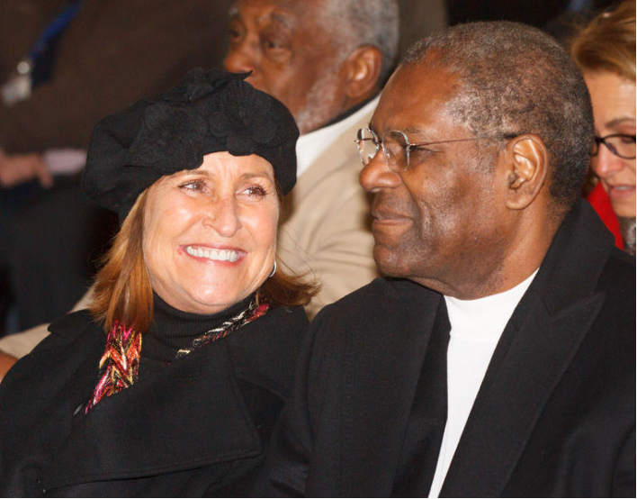 Bob Gibson with his second wife
