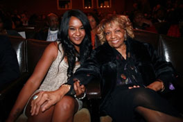 Bobbi Kristina Brown with Cissy Houston