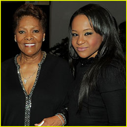 Bobbi Kristina Brown with Dionne Warwick
