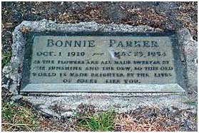 Bonnie Parker Tomb