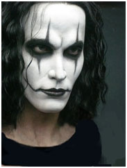 Brandon Lee in The Crow