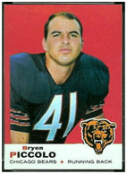 Brian Piccolo Bears football card