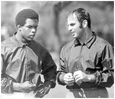 Brian Piccolo and Gail Sayers