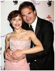 Brittany Murphy with Simon Monjack