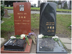 Bruce Lee grave site