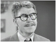 Burgess Meredith in an episode of The Twighlight Zone