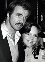 Burt Reynolds and Sally Field