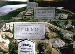 Wild Bill's grave